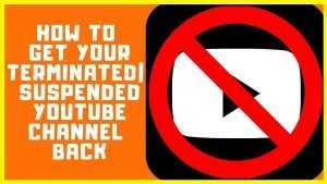 Read more about the article How To Get Your Terminated YouTube Account Back